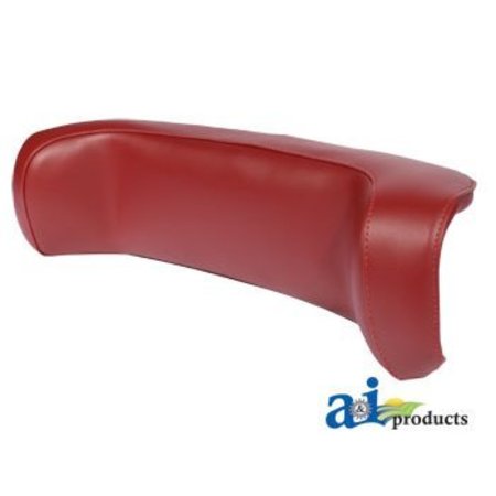 A & I PRODUCTS Back Cushion, Steel, CRANBERRY 24" x6" x4" A-159860A-S3